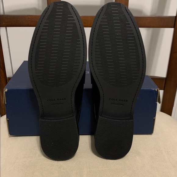 Cole Haan Black Slip-On Loafers - Picture 6 of 10